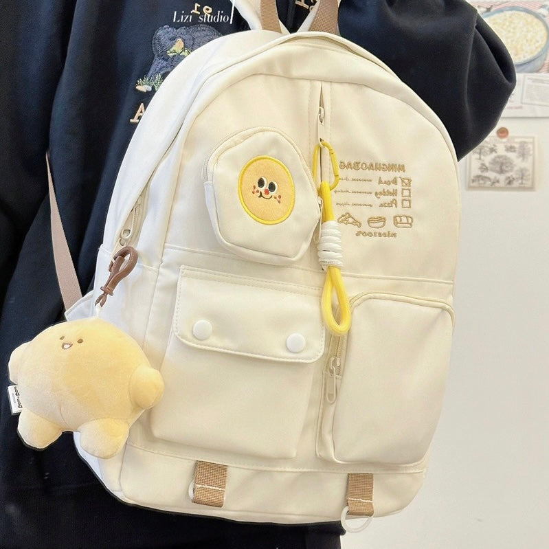 Cute Back to School Mr Bread Cool Stylish Backpack