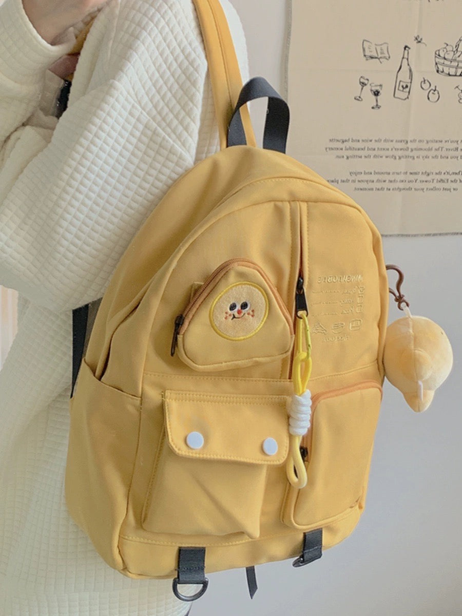 Cute Back to School Mr Bread Cool Stylish Backpack