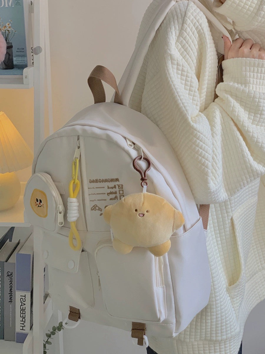 Cute Back to School Mr Bread Cool Stylish Backpack