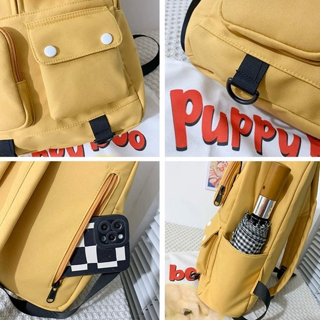 Cute Back to School Mr Bread Cool Stylish Backpack