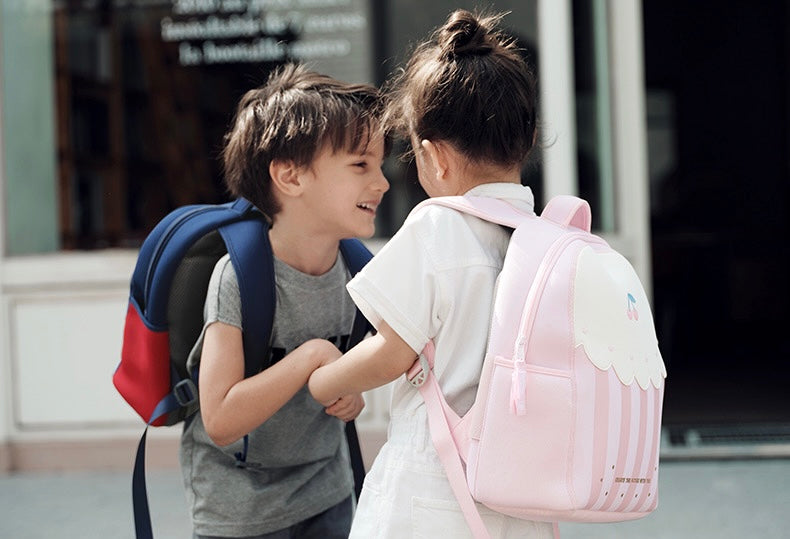 Cute Back to School Zoy Zoii Rainbow Back Protected Backpack