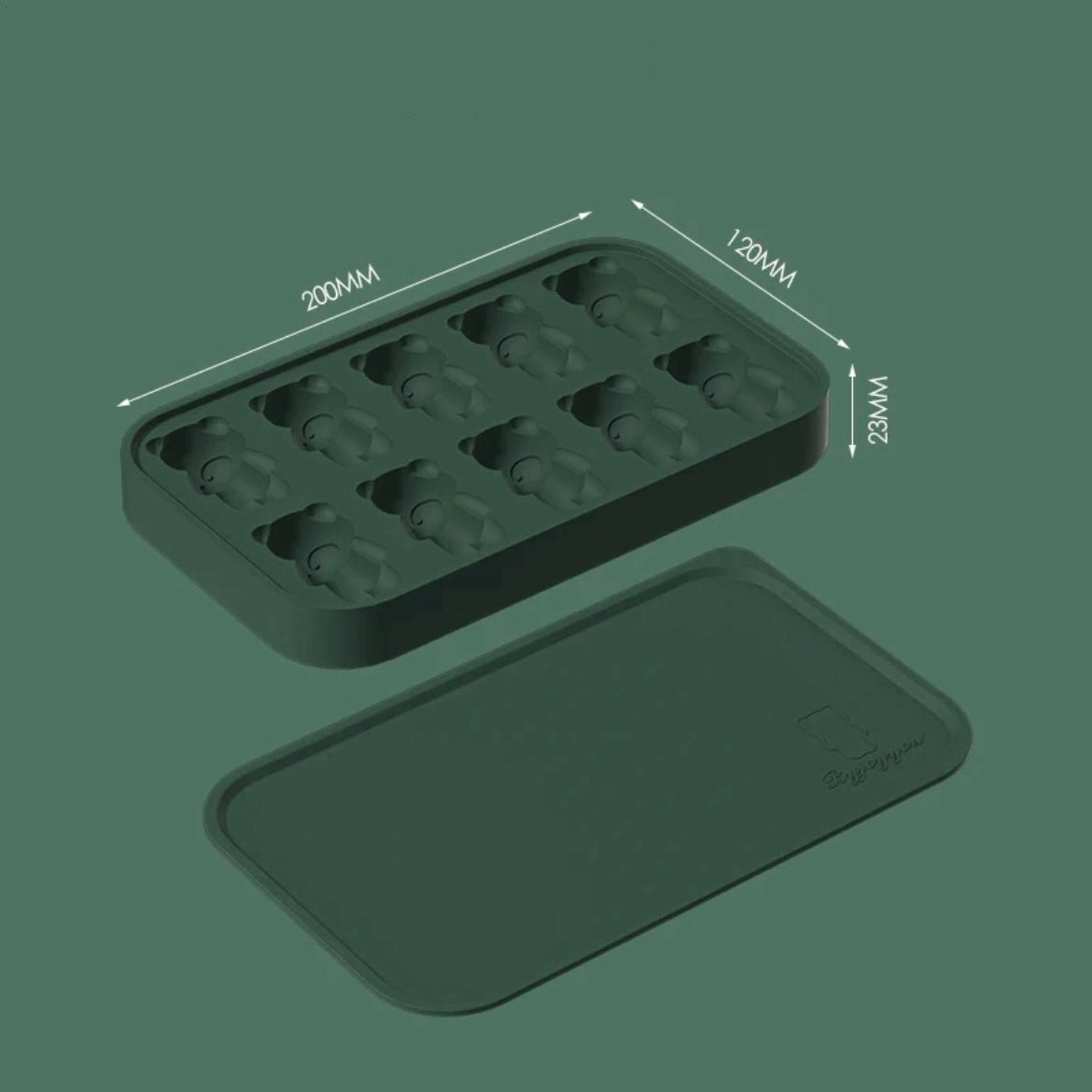 Cute Teddy Bear Shaped Ice Cube/ Chocolate Tray Mold