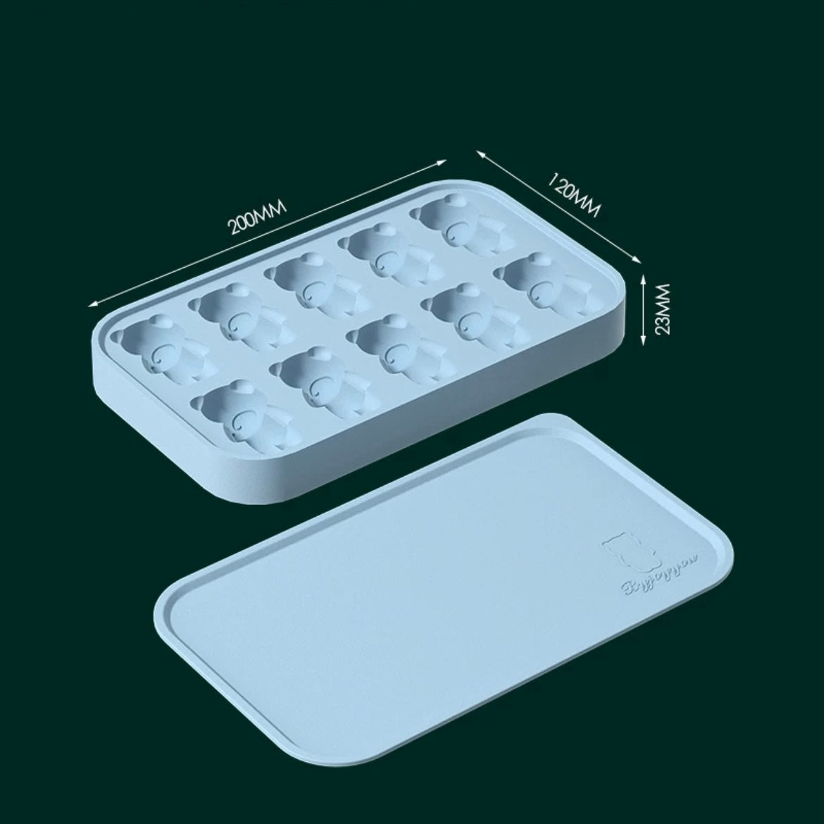 Cute Teddy Bear Shaped Ice Cube/ Chocolate Tray Mold
