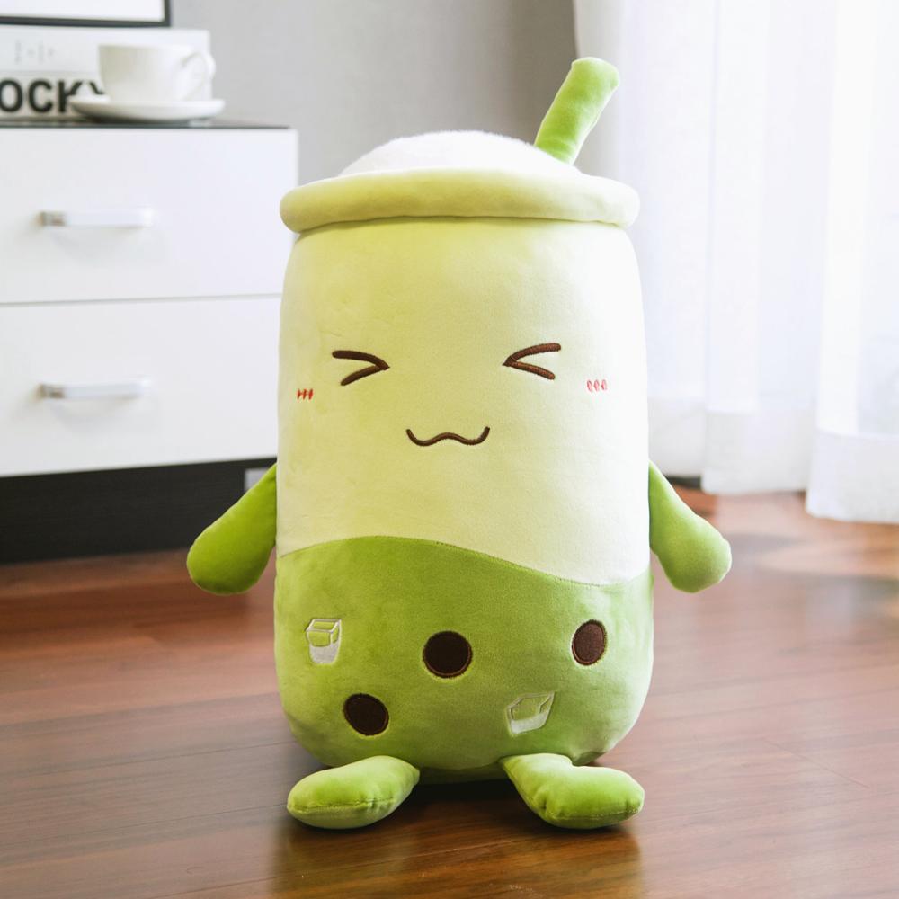 Cute Kawaii Sofa Boba Milk Tea Plushy Toy Cushion
