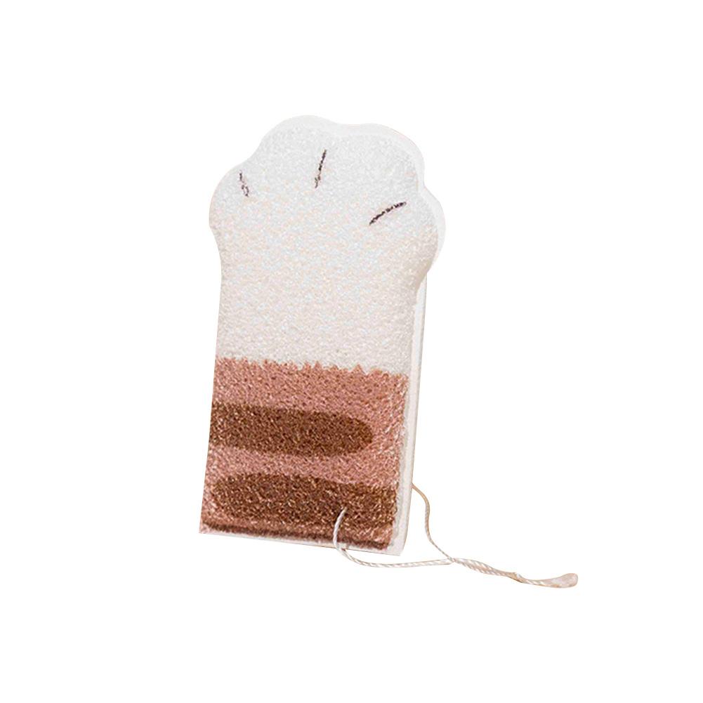 Cat Paw Exfoliating Shower Batch Scrub Sponge