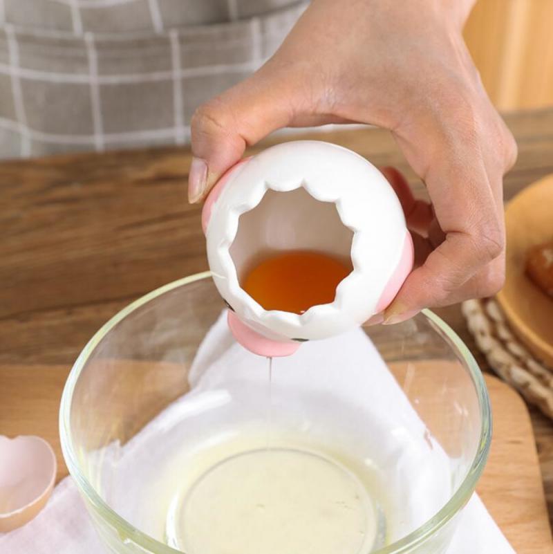 Creative Chicken Design Egg Yolk-White Separator