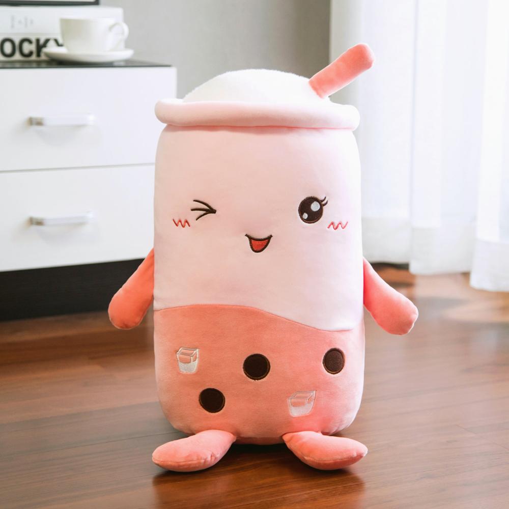 Cute Kawaii Sofa Boba Milk Tea Plushy Toy Cushion