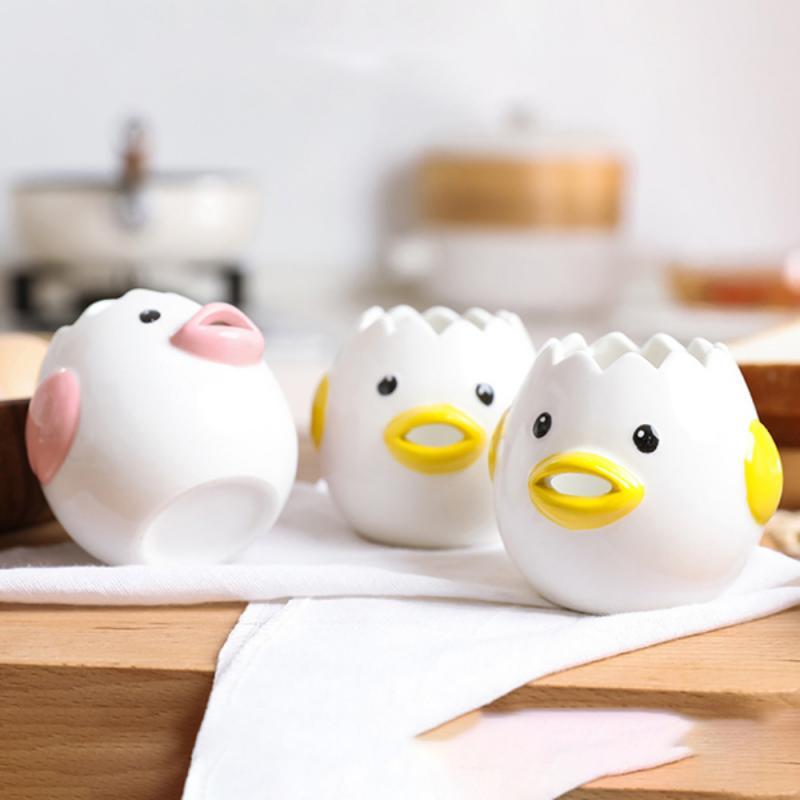 Creative Chicken Design Egg Yolk-White Separator
