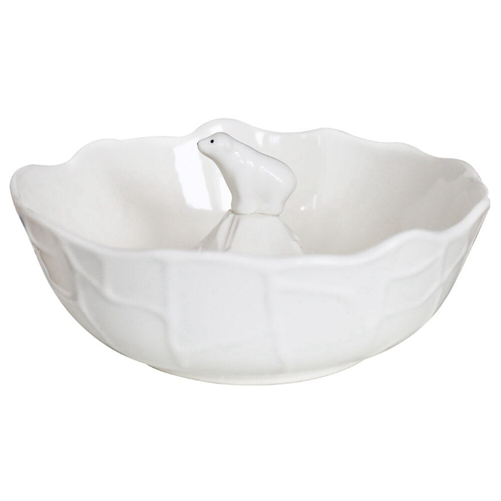 Cute 3D Polar Bear Iceberg Ceramic Soup Bowl