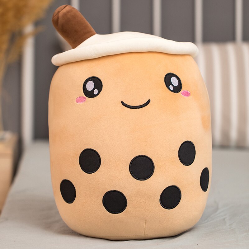 Cute Kawaii Sofa Boba Milk Tea Plushy Toy Cushion