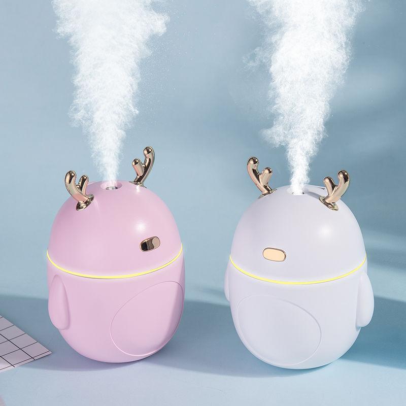 Cute Mini USB Household Bedroom Deer Shape Spray Humidifier