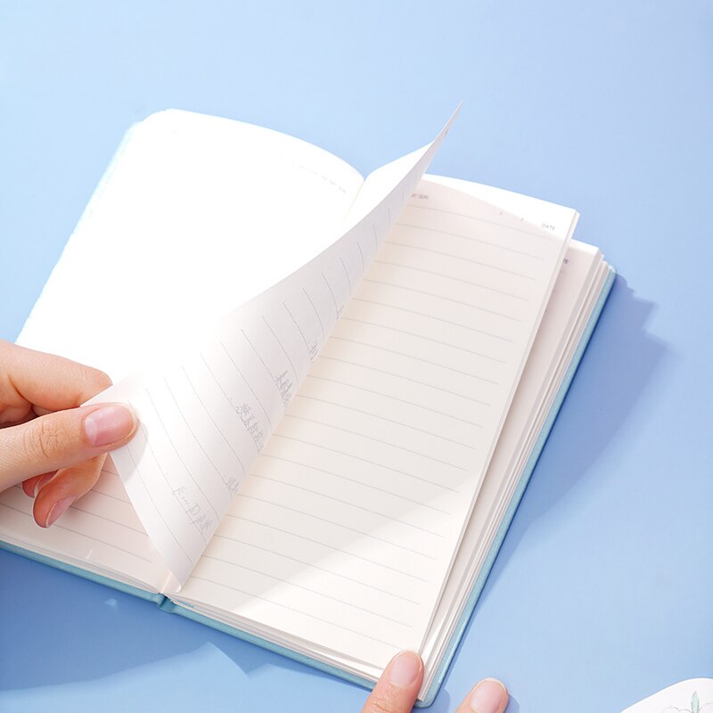 Kawaii Cartoon Animal Leather Cover Journal Notebook Sketchbook for School