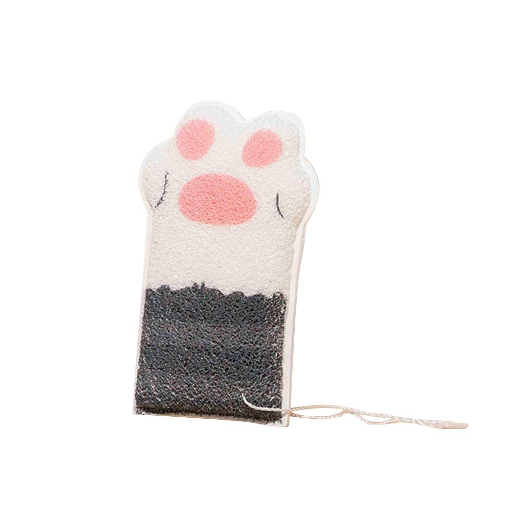 Cat Paw Exfoliating Shower Batch Scrub Sponge