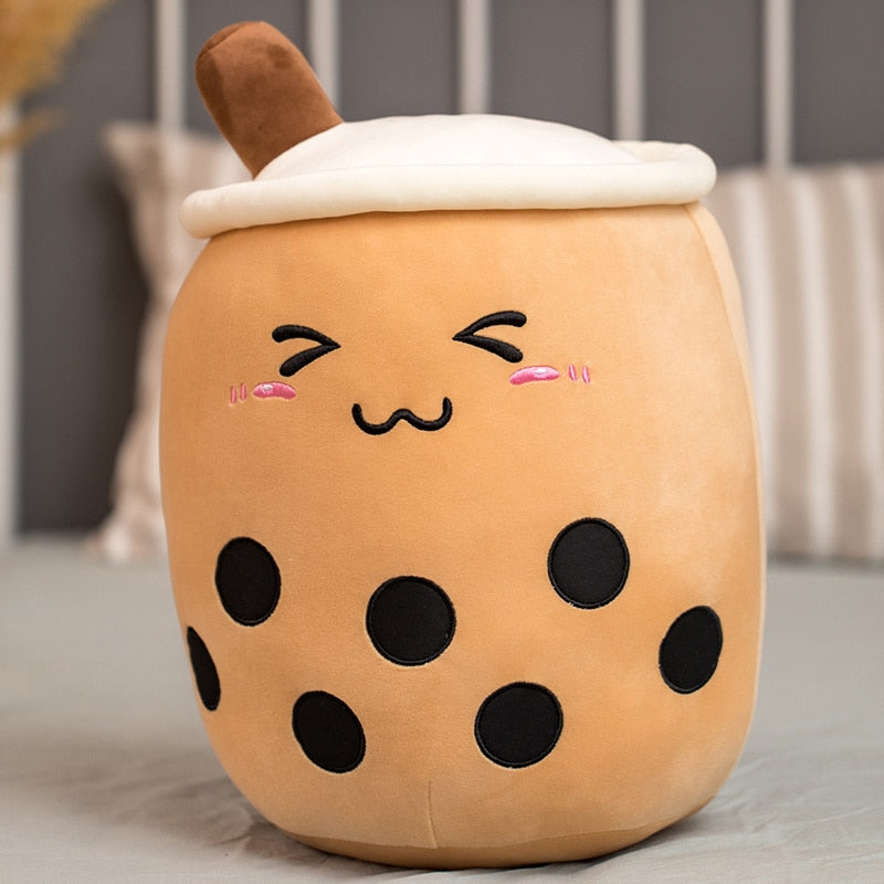 Cute Kawaii Sofa Boba Milk Tea Plushy Toy Cushion