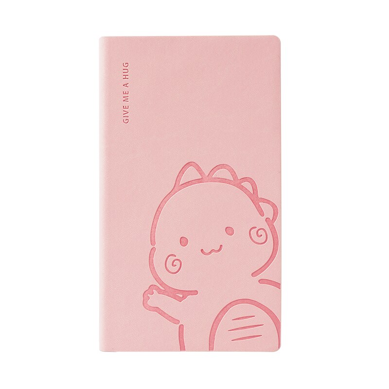Kawaii Cartoon Animal Leather Cover Journal Notebook Sketchbook for School