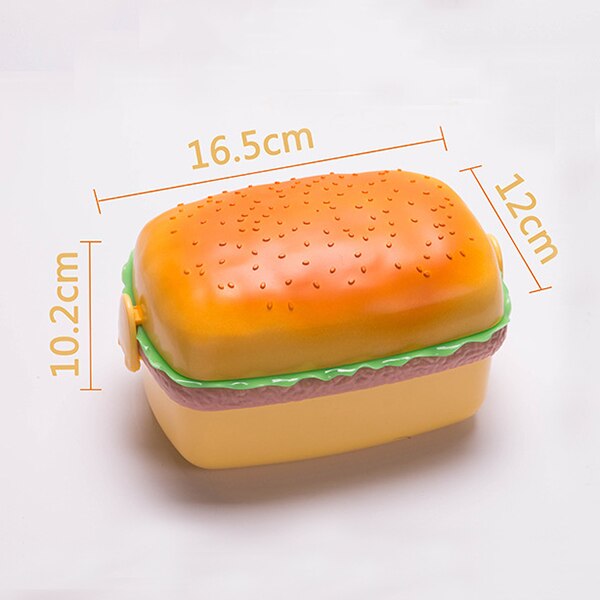 Hamburger Sandwich Thermal Food Container Lunch Box