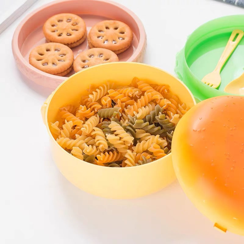 Hamburger Sandwich Thermal Food Container Lunch Box