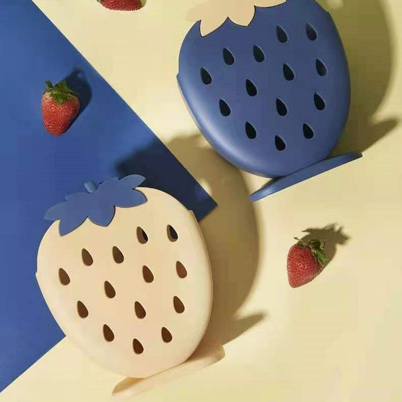 Cute Strawberry Kitchen Storage Cutlery Holder