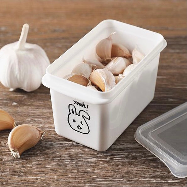Kawaii Illustration Cartoon Plastic Sealed Storage Food Box