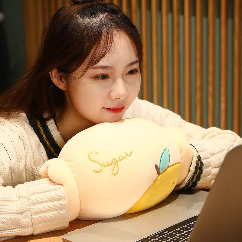 Cute Kawaii Fruit Candy Hand Warmer Plush Pillow