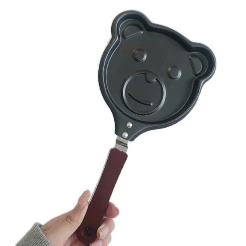 Cute Bear Shape Breakfast Fry Egg Non-Stick Pan