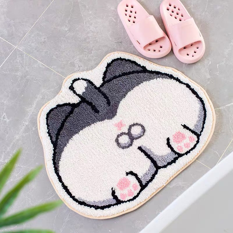 Cute Kawaii Corgi Anti-Slip Bathroom & Door Entrance Mat