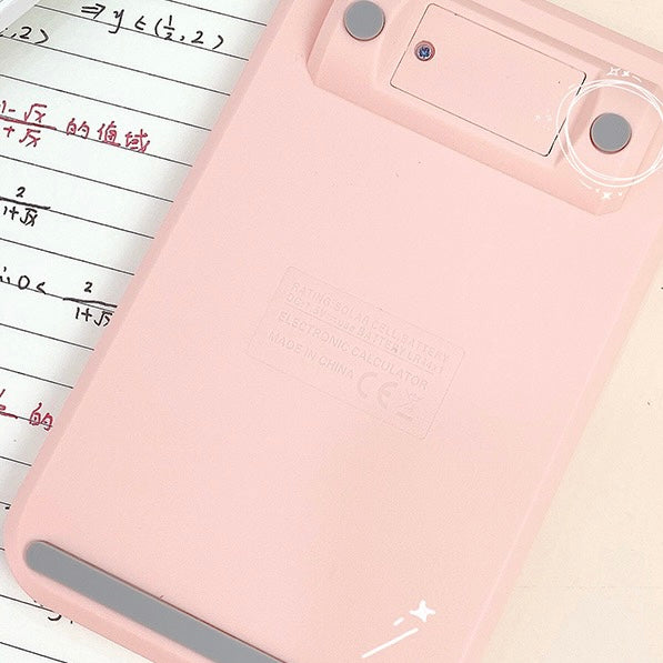 Cute Pastel Candy Color Hand Size Mini Calculator