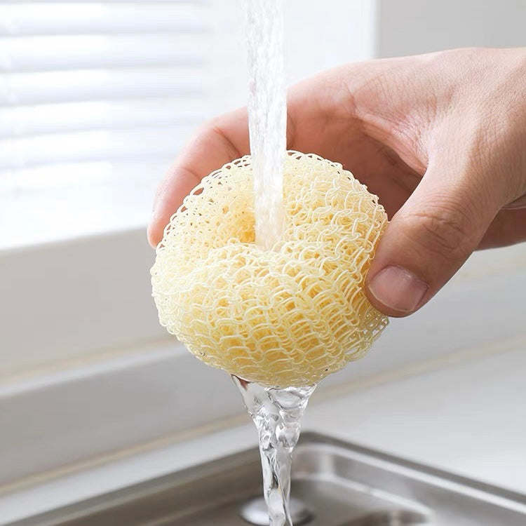 Cute Eggy Cartoon Kitchen Silicone Dishwashing Sponge Brush
