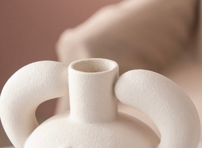 Cute Mr. Big Toe Ceramic Mini Vase