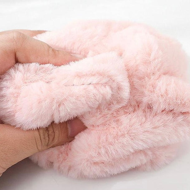 Cute Kawaii Korean Style Fluffy Eating Animal Pencil Case