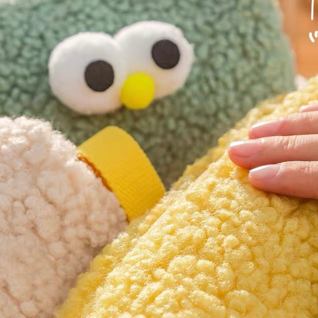 Cute Fluffy Mr Eye Ball Big Size Pencil Case