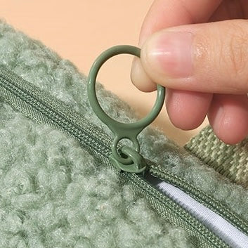 Cute Fluffy Mr Eye Ball Big Size Pencil Case