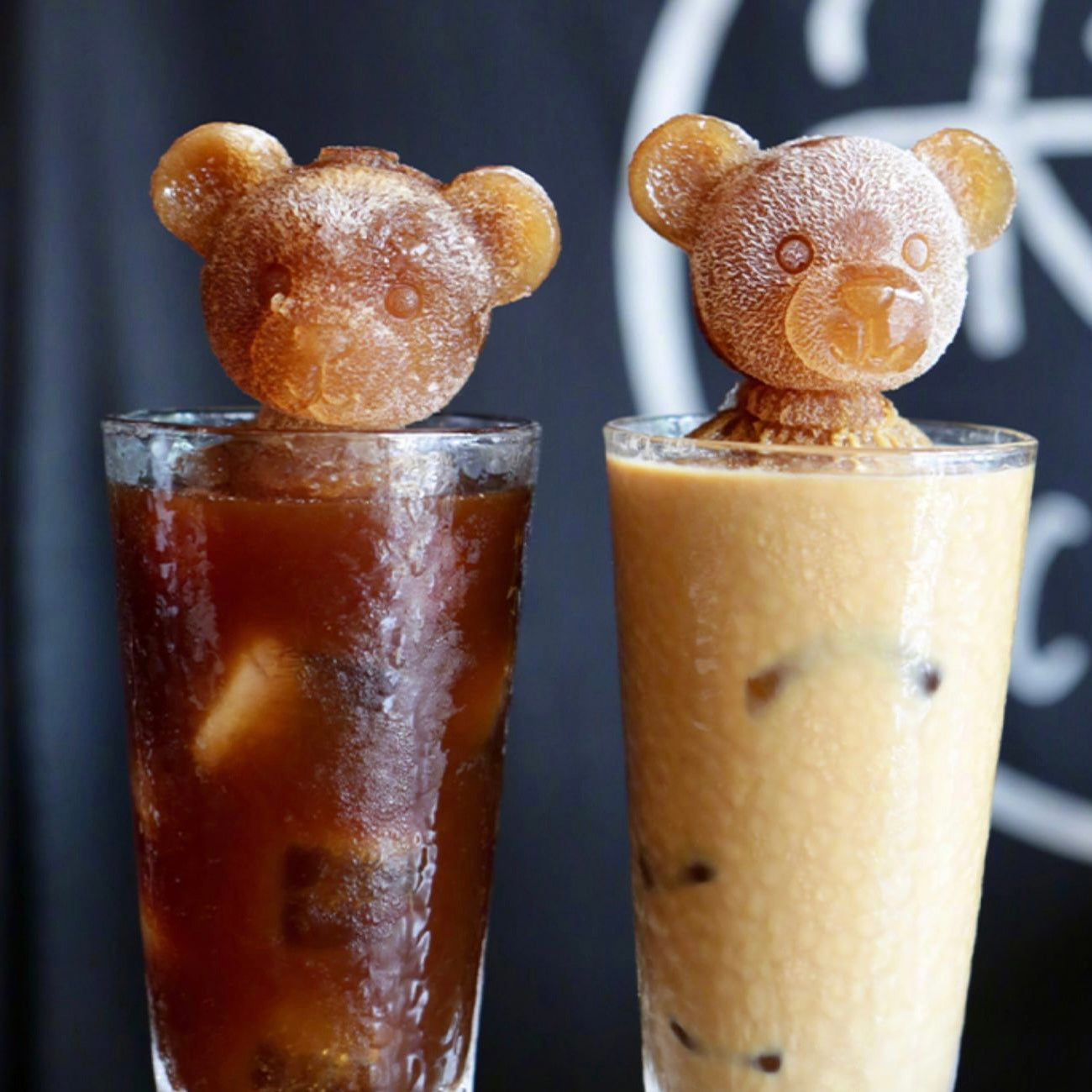 Cute Kawaii Teddy Bear 3D Ice Cube Silicone Mold