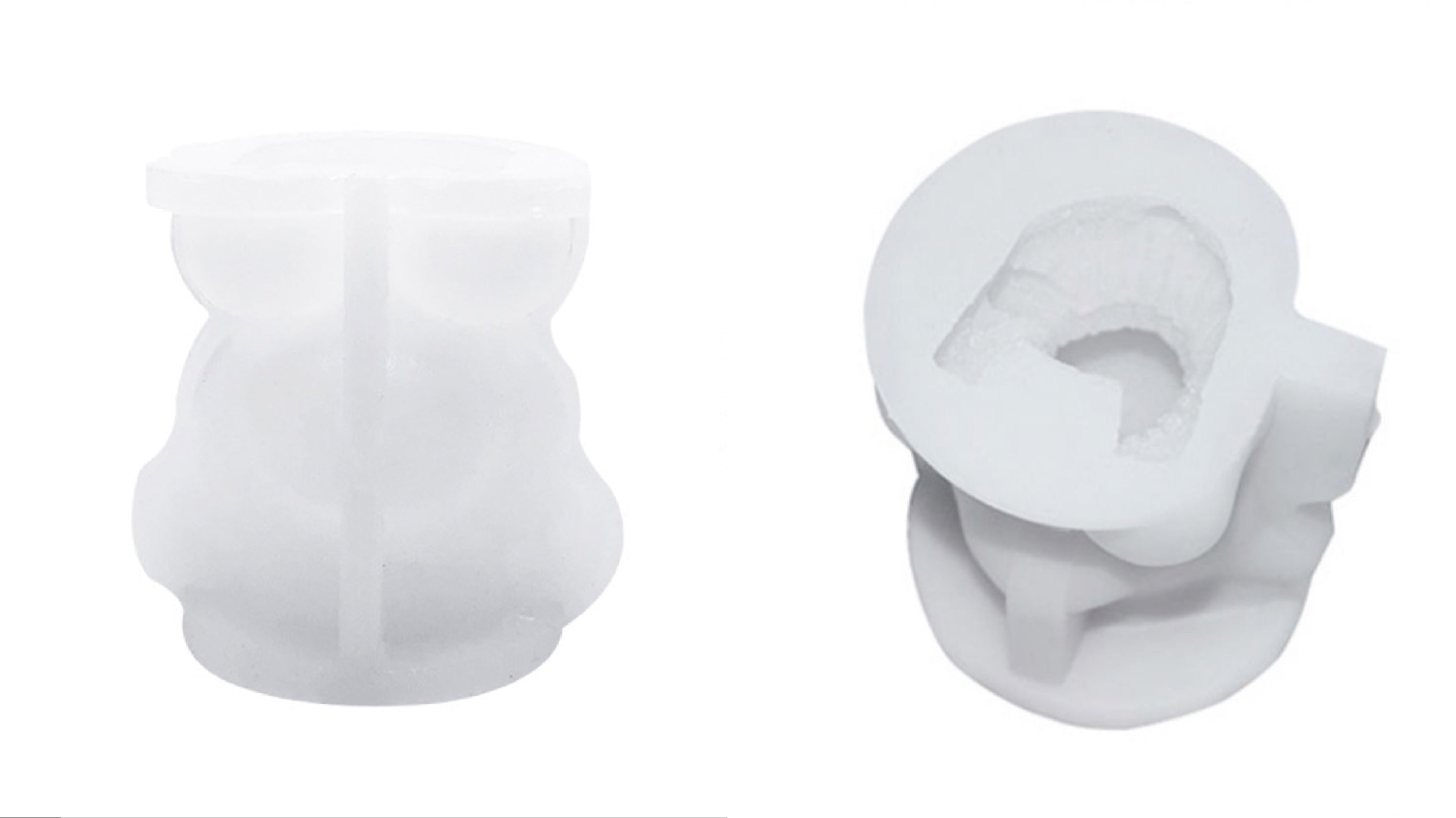 Cute Kawaii Teddy Bear 3D Ice Cube Silicone Mold