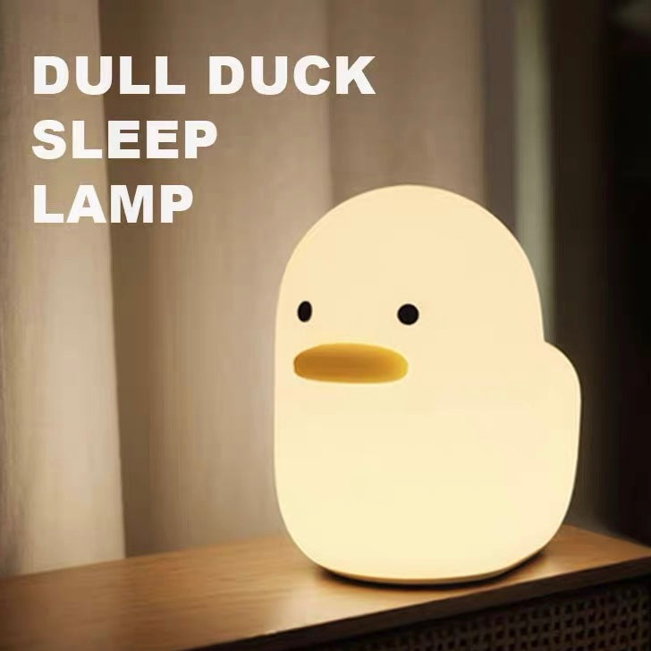 Cute Boring Duck Soft Mini Night Light