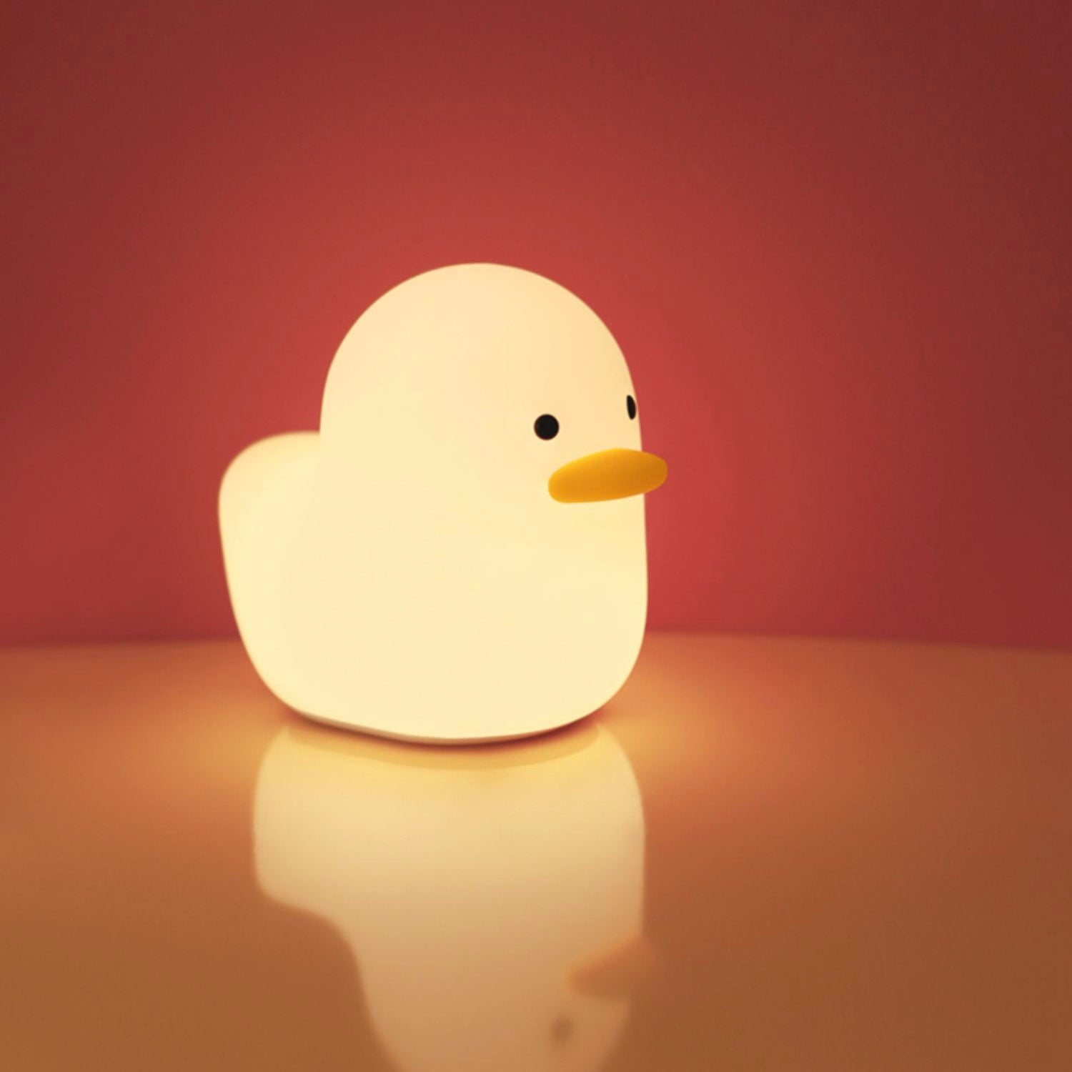 Cute Boring Duck Soft Mini Night Light