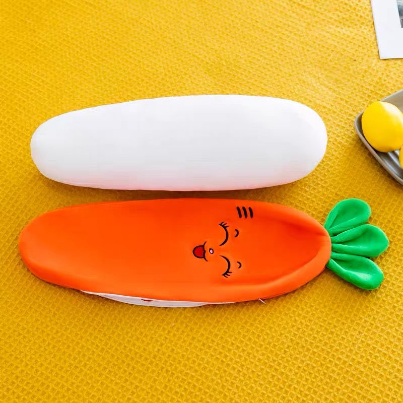 Cute Cheeky Funny Novelty Carrot Plush Cushion