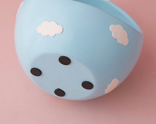 Cute Bear on Clouds Home Decorative Tray Holder