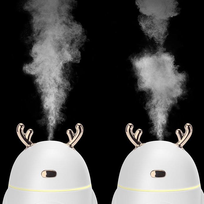 Cute Mini USB Household Bedroom Deer Shape Spray Humidifier