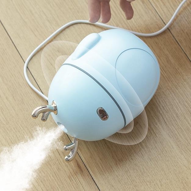 Cute Mini USB Household Bedroom Deer Shape Spray Humidifier