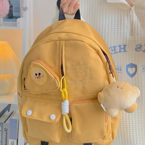 Cute Back to School Mr Bread Cool Stylish Backpack