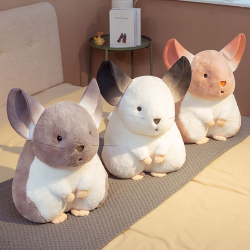 Soft Cute Kawaii Hamster Pillow Plushy Stuffed Animal Toy - Peachymart