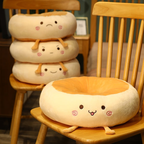 Kawaii Soft Stuffed Souffle Seat Cushion Plushy - Peachymart