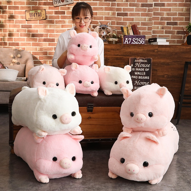 1pc Animal Piggy Plush Toy, Mignon Kawaii Peluche Cochon Doux