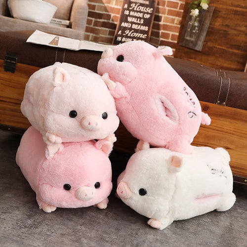 Cute Kawaii Piggy Plushy Animal Doll - Peachymart