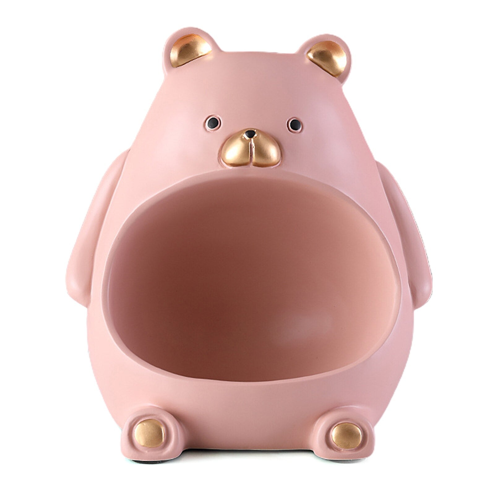 Cute Bear & Crab Style Soft Plush Car Tissue Box Holder - Peachymart