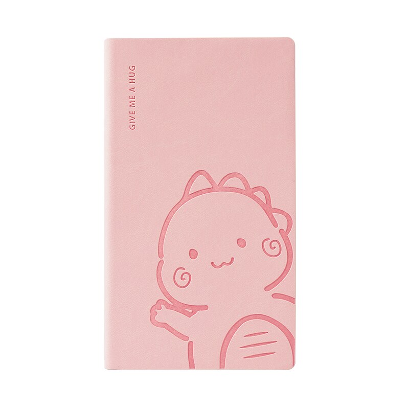 Kawaii Cartoon Animal Leather Cover Journal Notebook Sketchbook for School