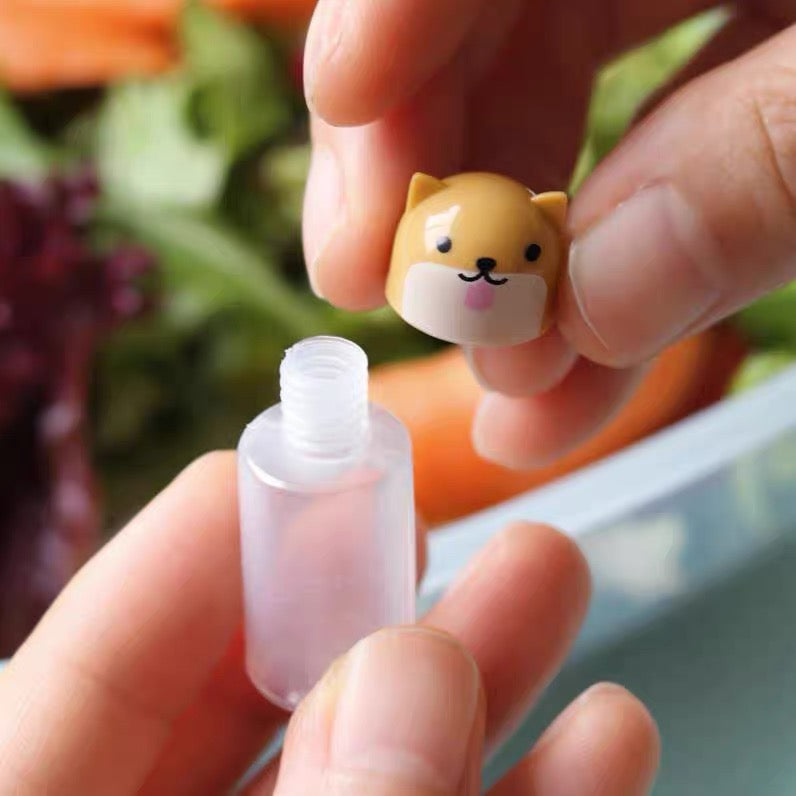 Mini Animal Sauce Bottles