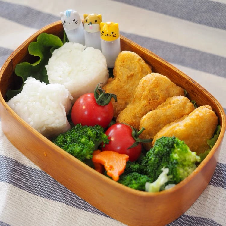 Cute Mini Animal Set Lunchbox Bento Condiment Sauce Bottles - Peachymart