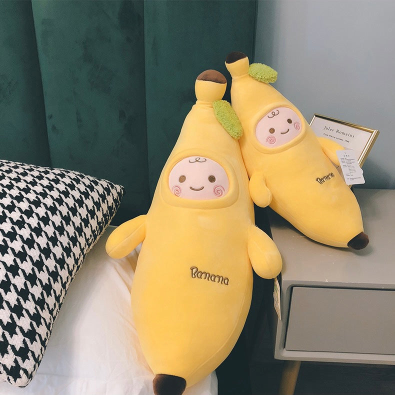 Banana Plush Throw Pillow